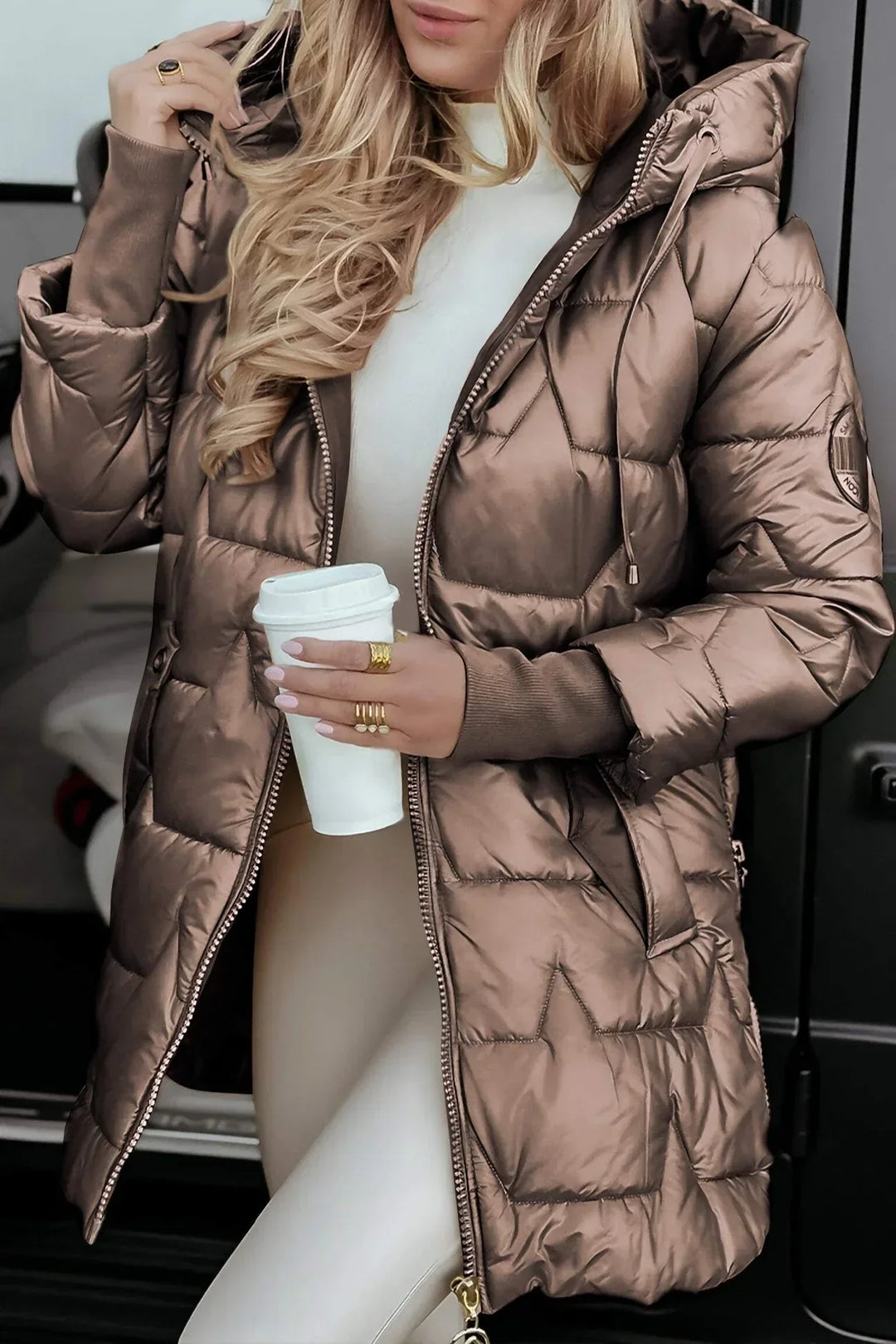 Nolwen® | ELEGANT HOODED WINTER COAT