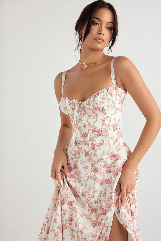 Lara - Colorful midi dress