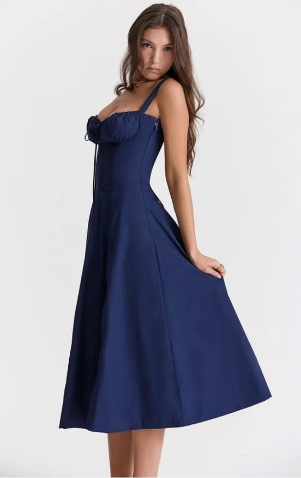 Lara - Colorful midi dress