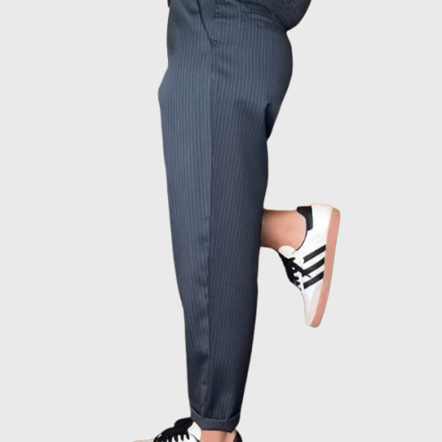 MARLENE™ - STRIPED SUIT TROUSERS