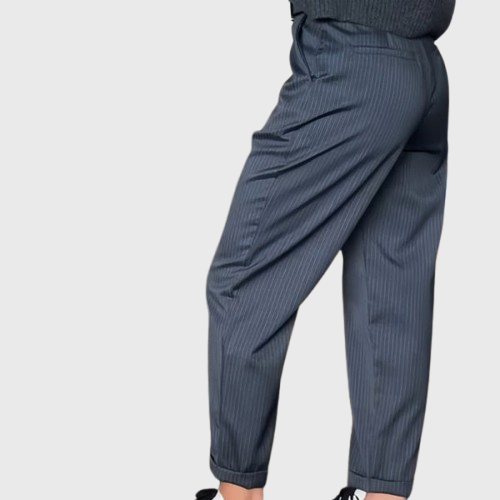 MARLENE™ - STRIPED SUIT TROUSERS