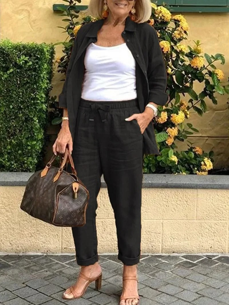 Camilla| Blouse and Trousers Set