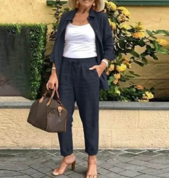 Camilla| Blouse and Trousers Set